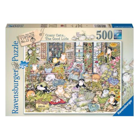Crazy Cats The Good Life 500pc Jigsaw Puzzle £10.99